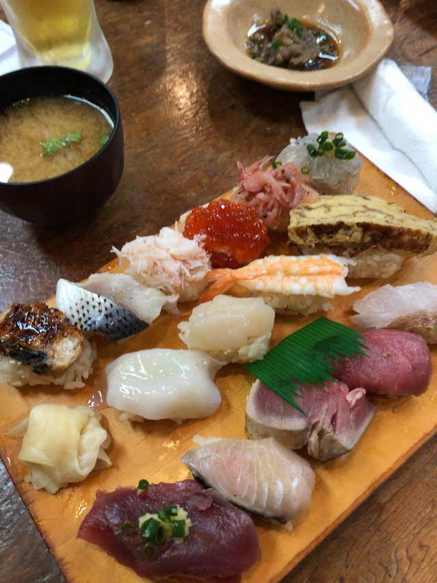 地魚定で焼津の地魚にぎり寿司を食べる 焼津港 静岡食べ歩きブログ しずれぽ