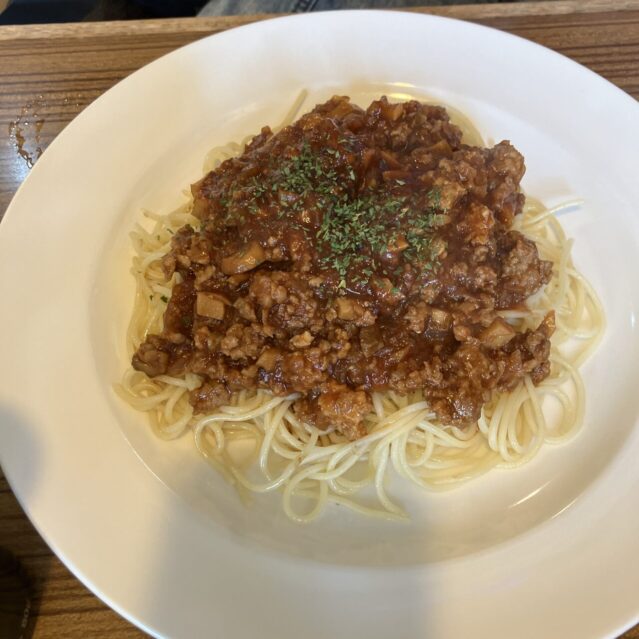 ミートソーススパゲティー