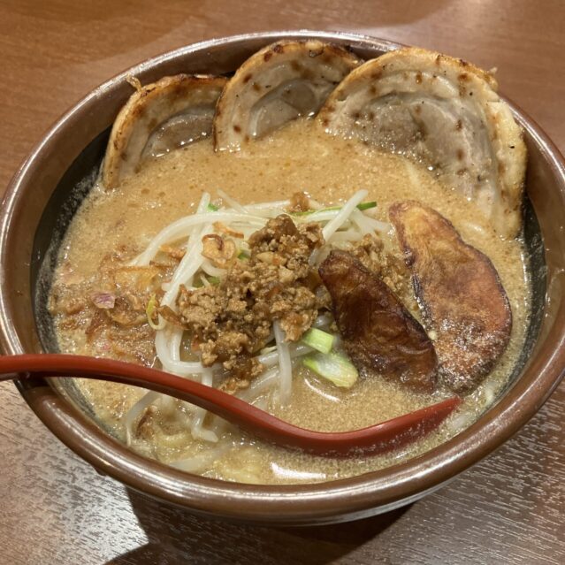 味噌炙りチャーシュー麵