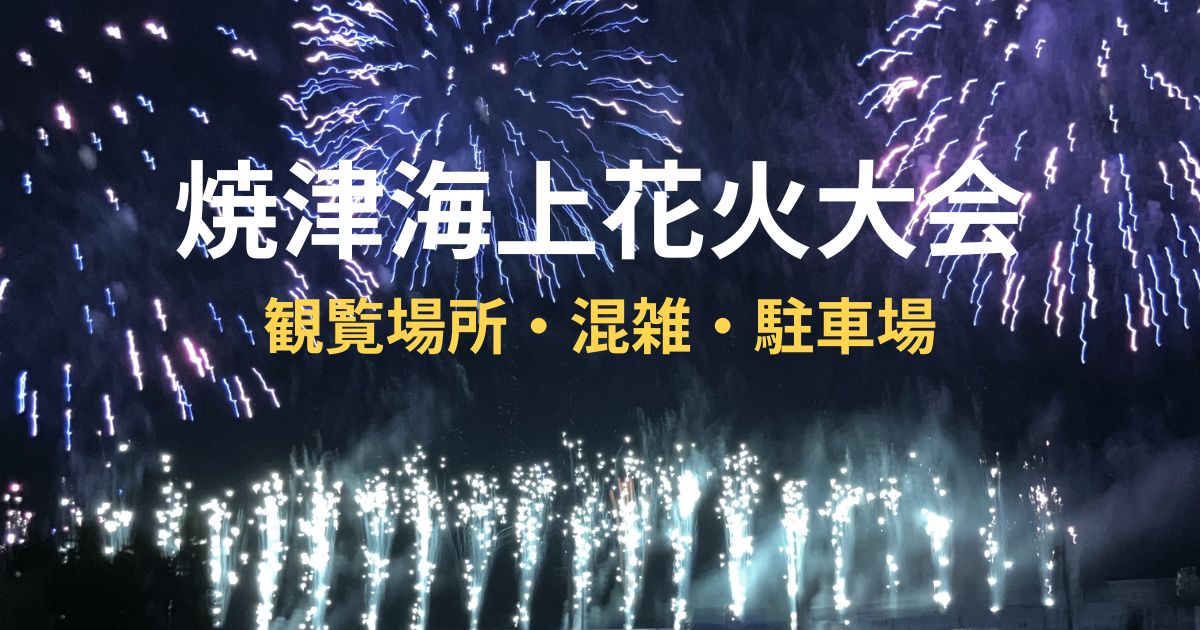 焼津海上花火大会2026で夜空に打ち上がる花火