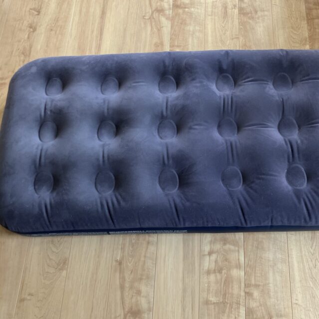 1カ月後のエアベッド