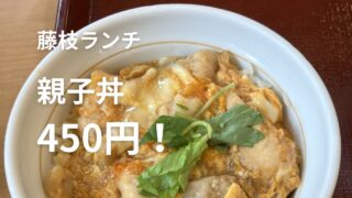 なか卯の親子丼450円 藤枝ランチ