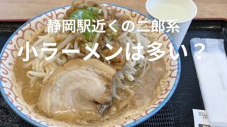 アブラカタブラの小豚ラーメン 野菜マシを静岡駅近くの駿河屋フードコートで実食