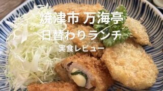 焼津市の万海亭で食べた日替わりランチ